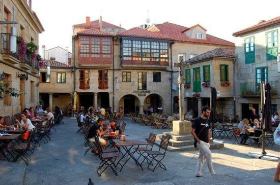 En El Corazon De Pontevedra Apartman Kültér fotó
